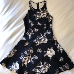Floral Skater A-line Dress